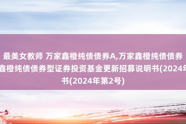 最美女教师 万家鑫橙纯债债券A，万家鑫橙纯债债券C: 万家鑫橙纯债债券型证券投资基金更新招募说明书(2024年第2号)