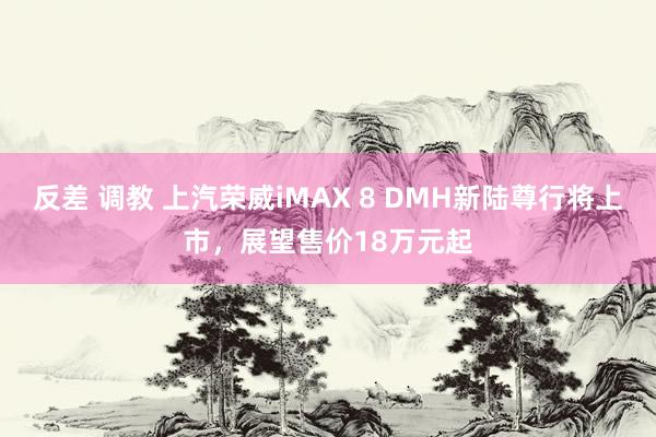 反差 调教 上汽荣威iMAX 8 DMH新陆尊行将上市，展望售价18万元起